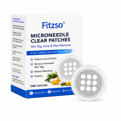 Fitzso®2-in-1 Microneedle & Hydrocolloid Patch🍀